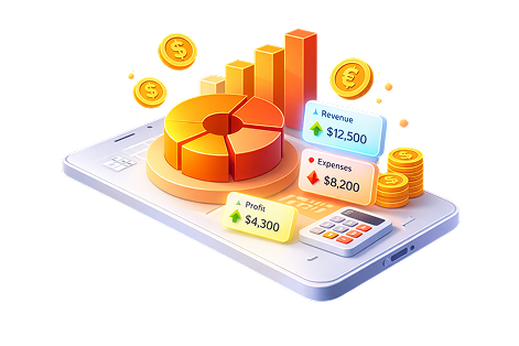Payroll solutions illustration